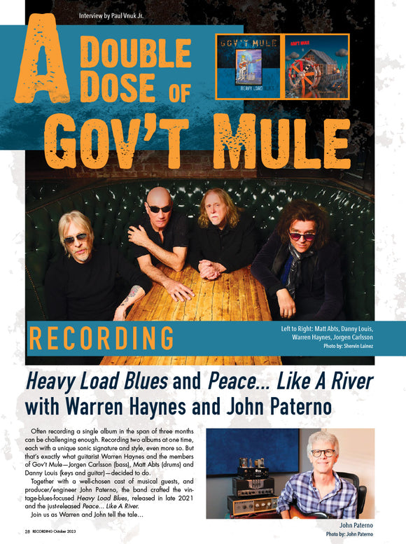 A Double Dose of Gov't Mule