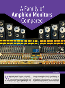 A Family of Amphion Monitors Compared