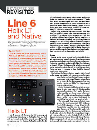 Line 6 HELIX LT and Native