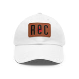 "REC" Badge  -  Recording studio Dad Hat with Leather Patch - Casual Accessory for Everyday Wear, Perfect Gift for Fathers, Outdoor Events, Customizable Style, [...]