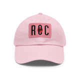 "REC" Badge  -  Recording studio Dad Hat with Leather Patch - Casual Accessory for Everyday Wear, Perfect Gift for Fathers, Outdoor Events, Customizable Style, [...]