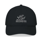 Shut Up! We're RECORDING - Embroidered Baseball Hat, Casual Outdoor Accessory, Perfect Gift for Baseball Lovers, Eco-Friendly Fashion