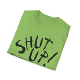 Shut Up! We're RECORDING - Unisex Softstyle T-Shirt, Funny Music Tee, Gift for Musicians, Studio Shirt, Music Fan Apparel