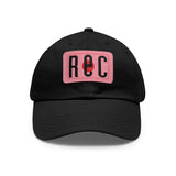 "REC" Badge  -  Recording studio Dad Hat with Leather Patch - Casual Accessory for Everyday Wear, Perfect Gift for Fathers, Outdoor Events, Customizable Style, [...]