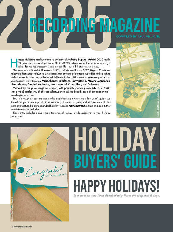 2025 Holiday Buyers' Guide