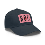 "REC" Badge  -  Recording studio Dad Hat with Leather Patch - Casual Accessory for Everyday Wear, Perfect Gift for Fathers, Outdoor Events, Customizable Style, [...]
