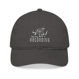 Shut Up! We're RECORDING - Embroidered Baseball Hat, Casual Outdoor Accessory, Perfect Gift for Baseball Lovers, Eco-Friendly Fashion