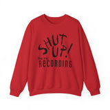 Shut Up! We're RECORDING - Recording Studio Crewneck Sweatshirt, Music Sweatshirt, Gift for Musicians, Funny Crewneck, Cozy Unisex Apparel