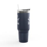 Shut Up! We're RECORDING - Insulated Travel Mug - Perfect for Coffee Lovers, Office Workers & Road Trips - Ideal Gift for Students, Birthdays, Holidays, Quotes