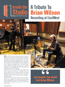 Inside the Studio—A Tribute to Brian Wilson