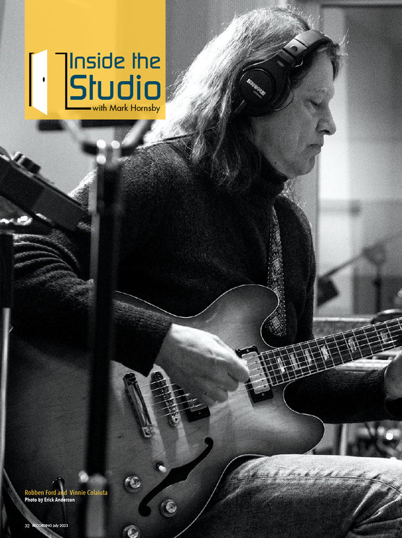 Inside the Studio – Guitarist Robben Ford
