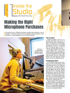 Inside the Studio – Making the Right Microphone Purchases
