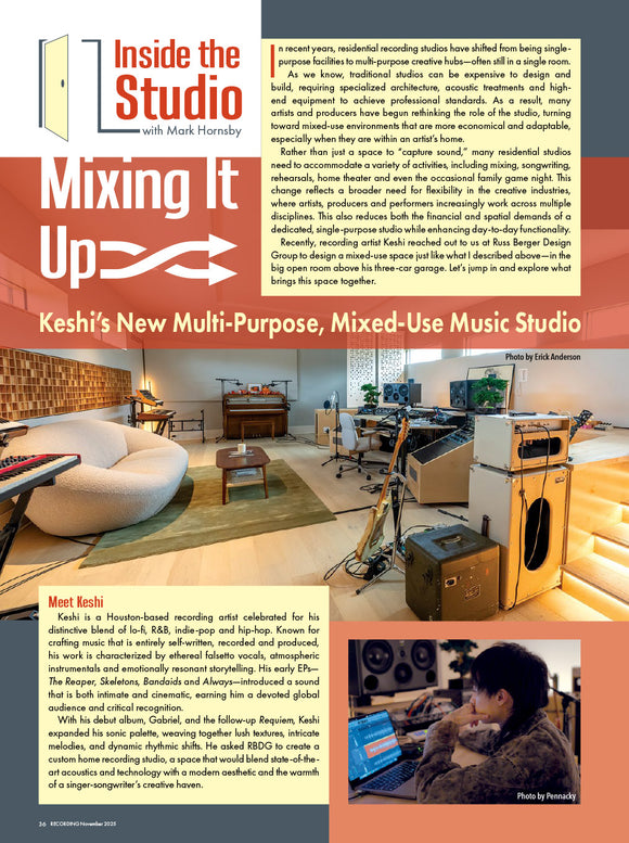 Inside the Studio – Mixing It Up