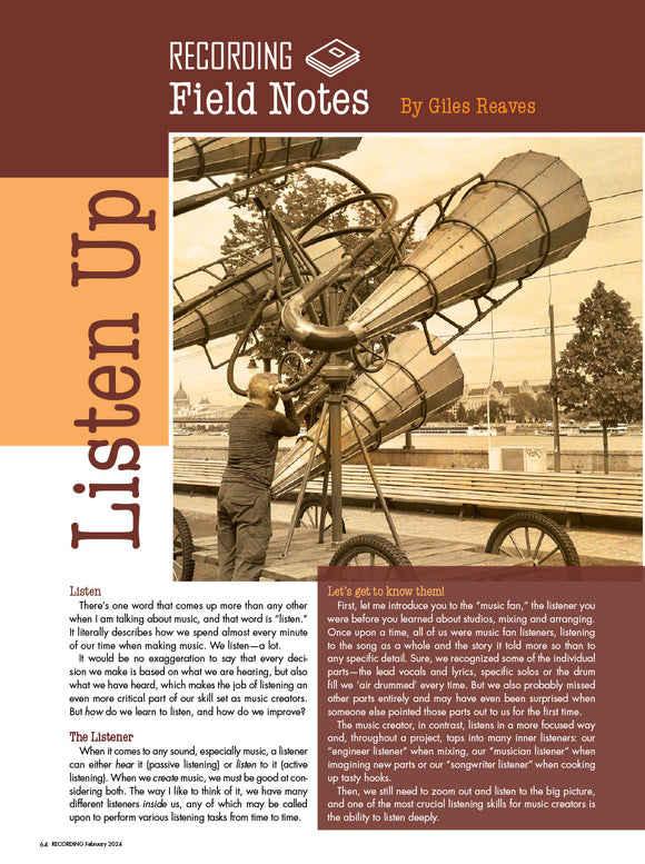 Recording Field Notes Articles And Reviews – Tagged