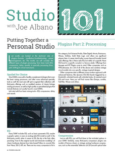Studio 101 – Putting Together a  Personal Studio: Plugins, Part 2