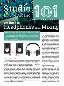 Studio 101 – An Intro to Headphones and Mixing