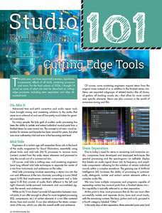 Studio 101 - Cutting Edge Tools