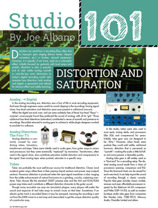 Studio 101 – Distortion and Saturation