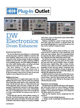 DW  Electronics Drum Enhancer