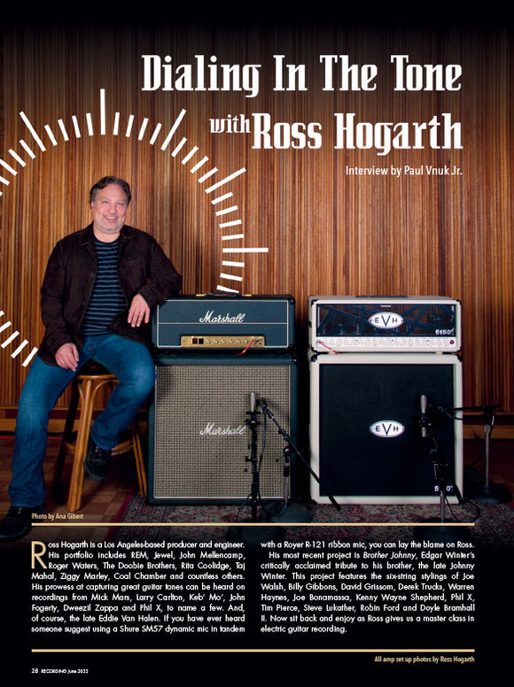 Dialing In The Tone With Ross Hogarth