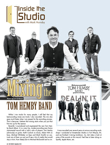 Inside the Studio - Mixing the Tom Hemby Band