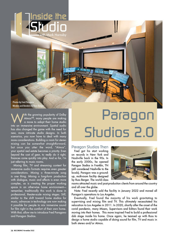 Inside the Studio – Paragon Studios 2.0