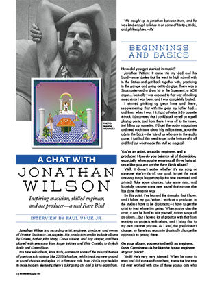 A Chat With Jonathan Wilson