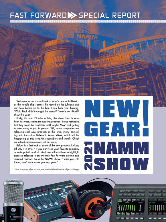 New Gear! NAMM Show 2021