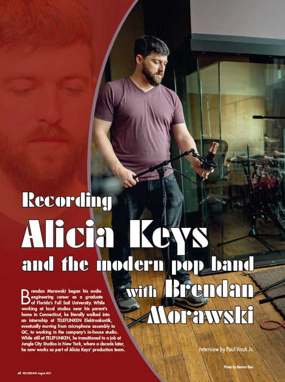 Recording Alicia Keys and the Modern Pop Band with Brendan Morawski