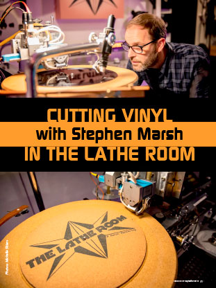 Cutting Vinyl In The Lathe Room With Stephen Marsh