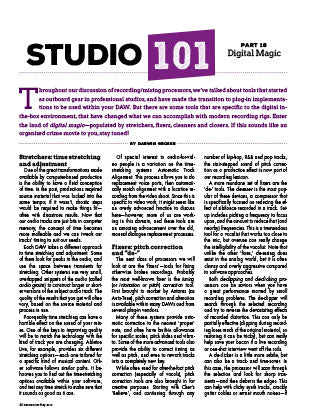 Studio 101 - Part 16: Digital Magic
