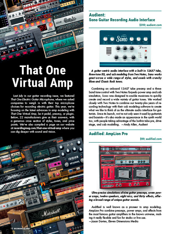 That One Virtual Amp