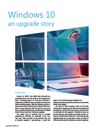 Windows 10 - An Upgrade Story